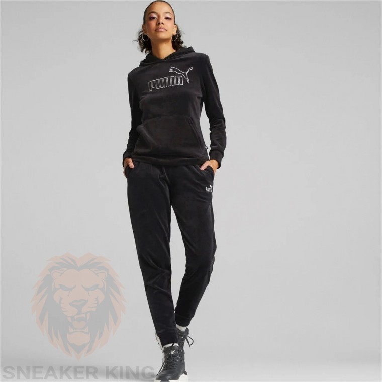 Спортивний костюм жіночий Puma essentials tracksuit velur 